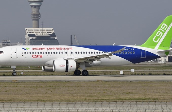 China Southern również zamawiają 100 maszyn COMAC C919 Rynek Lotniczy