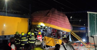 Katastrofa kolejowa w Czechach. 4 osoby nie żyją [zdjęcia]