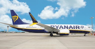 Ryanair przewoził w czerwcu 19,3 mln pasażerów  