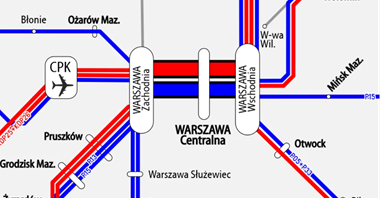 Węzeł CPK: Jak dojedziemy koleją na lotnisko? Co z połączeniami z Krakowa i Katowic?