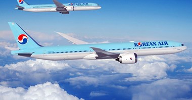 FIA2024: Korean Air zamawiają boeingi B777X oraz kolejne B787