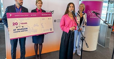 20 lat linii Wizz Air na lotnisku w Warszawie (zdjęcia)