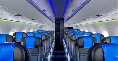 LOT prezentuje Embraer E195-E2. Tak wygląda w środku! [zdjęcia]