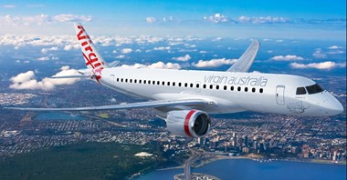 Grupa Virgin Australia zamawia embraery E190-E2