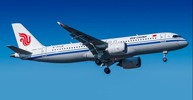 COMAC: Pierwszy C919 dla Air China odbył lot techniczny