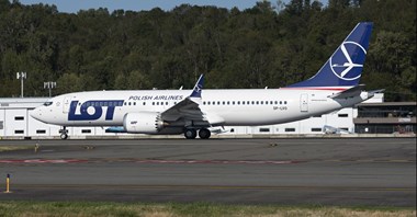 Kolejny B737 MAX dla LOT już w Warszawie