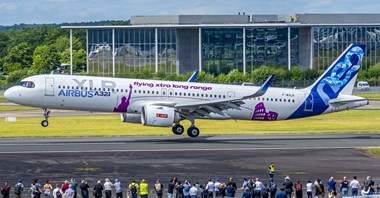 EASA wydała certyfikat dla A321XLR ze zwiększoną MTOW do 101t