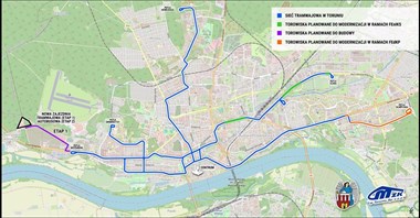 Toruń pokazuje przebieg nowej linii tramwajowej