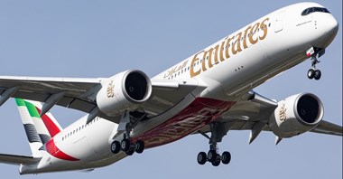 Pierwszy lot techniczny airbusa A350 dla Emirates