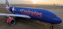 Kontrowersyjne malowanie A380 Emirates