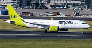 airBaltic: Zimą wszystkie nasze loty obsłużą A220