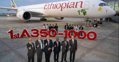 Ethiopian Airlines odebrały pierwszego airbusa A350-1000