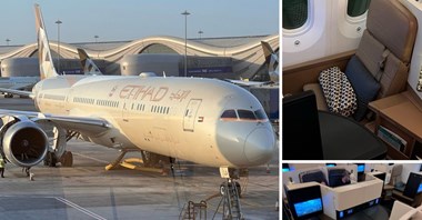 Etihad w Warszawie. Klasa biznes w Dreamlinerach 