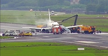 Spłonął B737-400F linii TOTAL Cargo w Brazylii