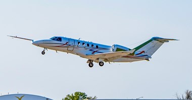 Oblot pierwszej Cessny Citation CJ4 Gen3 (zdjęcia)