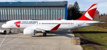 Pierwszy airbus A220 w barwach CSA dla Smartwings już w Pradze