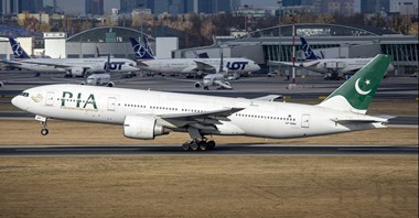 EASA znosi zakaz lotów dla Pakistan International Airlines