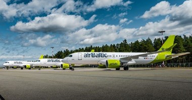 Rekordowy listopad w airBaltic