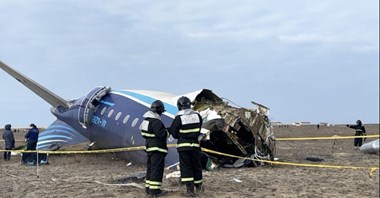 Samolot Azerbaijan Airlines rozbił się w Kazachstanie (aktualizacja)