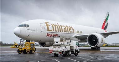 Emirates SkyCargo dolecą z towarami do Kopenhagi