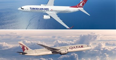 Qatar Airways i Turkish Airlines powrócą do Syrii 