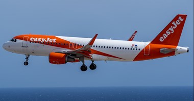 easyJet testuje nową farbę, która nieco zmniejsza wagę samolotu