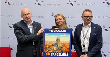 Barcelona nowością w rozkładzie rejsów Ryanaira z Lublina