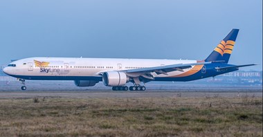 B777 ukraińskiej linii SkyLine Express powrócił do latania