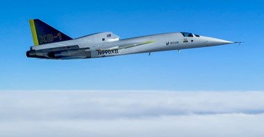 Boom Supersonic: XB-1 przekroczył barierę dźwięku