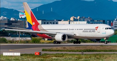 Asiana Airlines wkrótce wycofają ostatniego B767-300