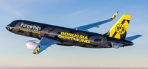 Eurowings: A320 w nowych barwach Borussii Dortmund