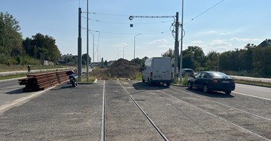 Szczecin. Tramwaj na 26 Kwietnia najpierw od Sosabowskiego