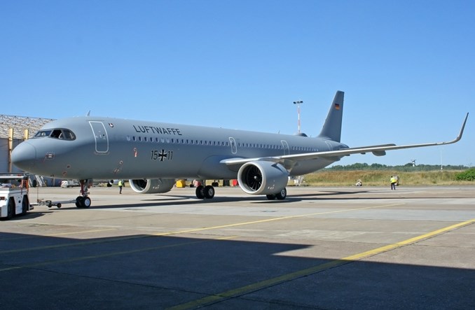 LH Technik liefert zweiten Airbus A321LR an die Luftwaffe