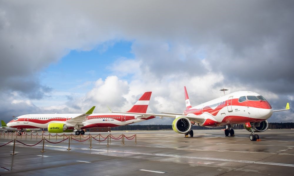 AirBaltic wyleasinguje A220 do Urugwaju